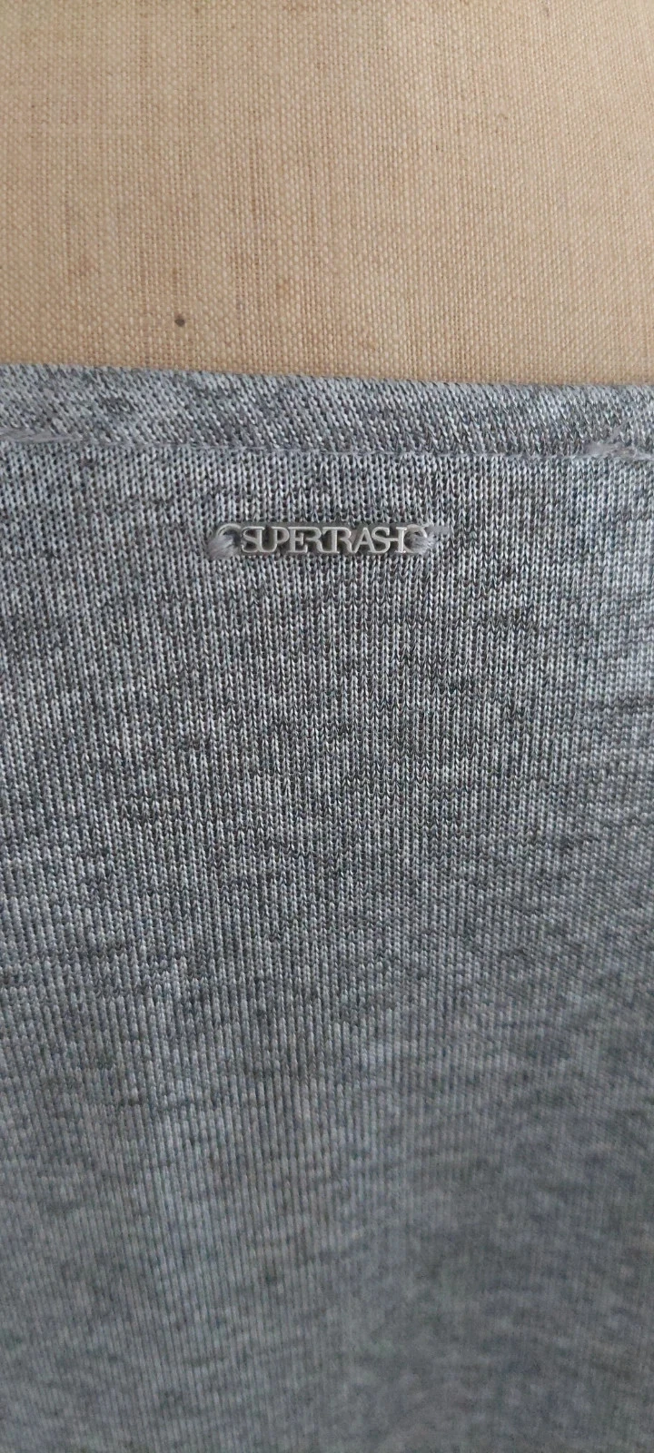 Haut ample gris chiné Supertrash - Taille M - Excellent état – photo 4